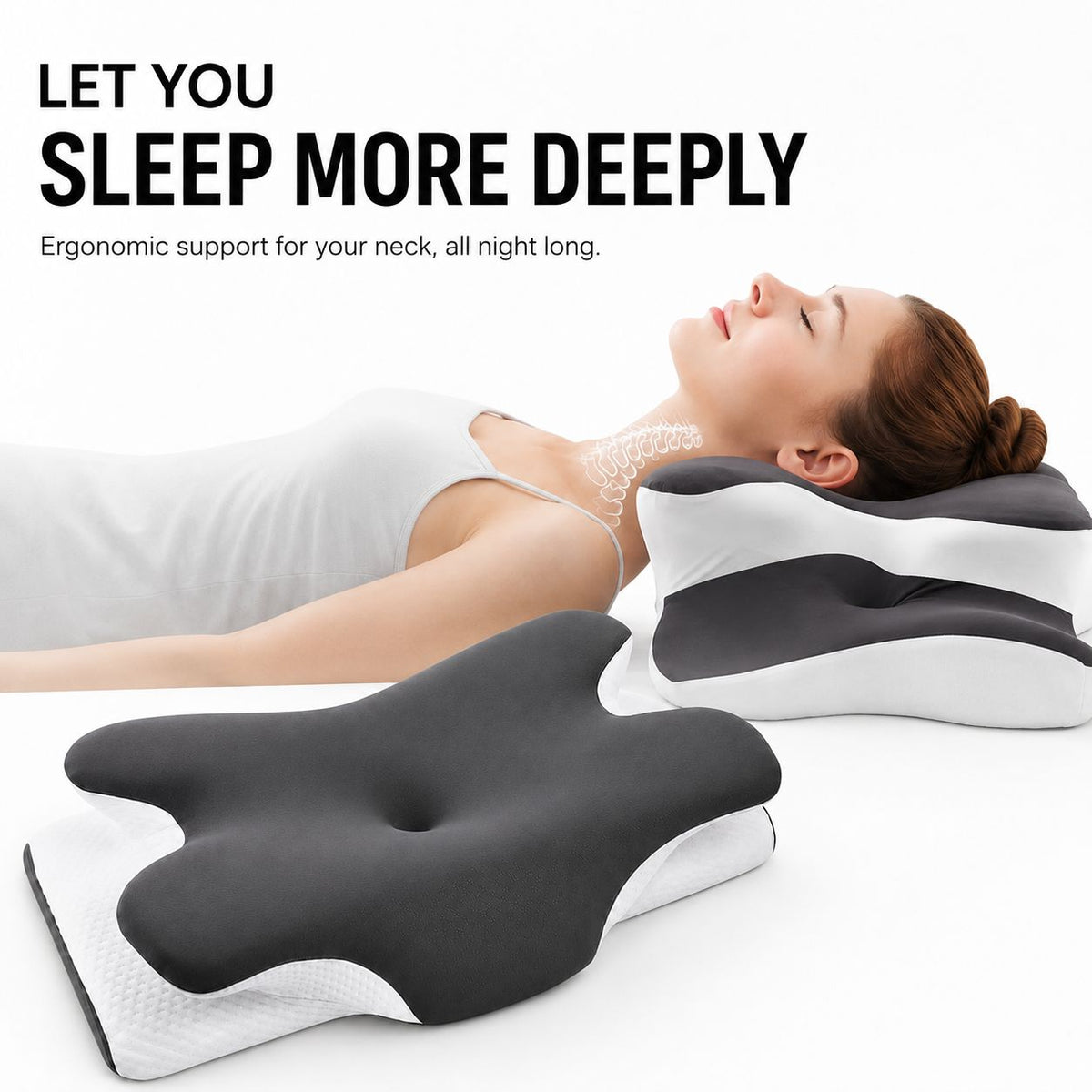Cooling Memory Neck Pillow