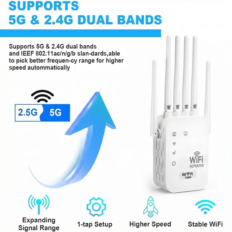 Lustriqa WiFiFlow Internet Extender