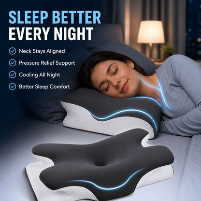 Cooling Memory Neck Pillow