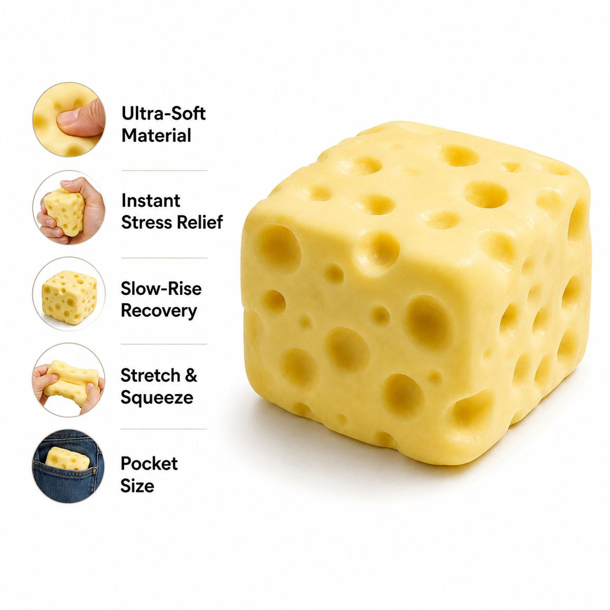 Cheese Stress Ball
