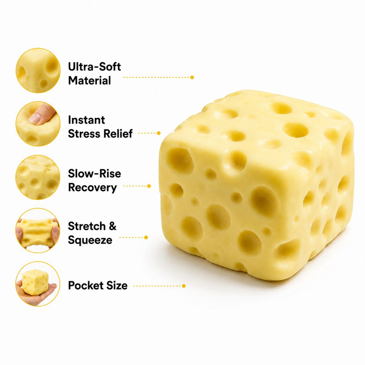 Cheese Stress Ball